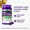 ZzzQuil PURE Zzzs Triple Action, Melatonin Gummies, Melatonin 6mg, 3X Melatonin, Sleep Aid with Ashwagandha, Calm Mood, Antioxidant Action, Sleep Aids for Adults, 60 Sleep Gummies view 3