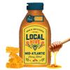 Local Hive Mid-Atlantic Raw & Unfiltered  16 oz | 100% Pure U.S. Honey | Natural Sweetener Sourced from American Bees & Beekeepers | Medium-Bodied Light Floral Flavor | Ideal for Tea, Baking & Cooking view 1