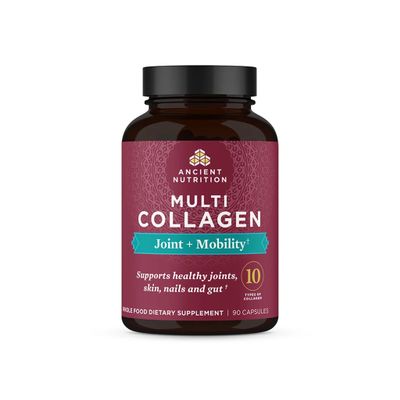 Ancient Nutrition Collagen Pills for Joint Support, Multi Collagen Capsules 90 Ct, Joint + Mobility, Supports Joints, Skin & Nails, Exercise Recovery, Paleo and Keto Friendly, Gluten Free