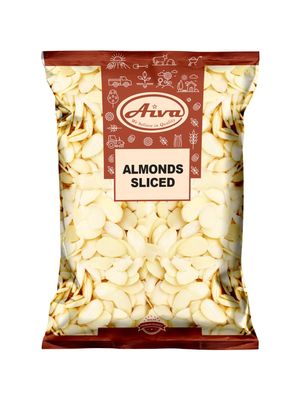 Aiva Blanched Almonds Sliced (5 LB Bulk Bag)  Premium Sliced Almonds for Baking, Cooking, and Toppings