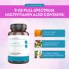 Dr. Brighten Womens Twice Daily  Premium Womens Multivitamin, Full-Spectrum with No Iron, Unique Nutrients, Higher B Vitamins  120 Capsules view 4