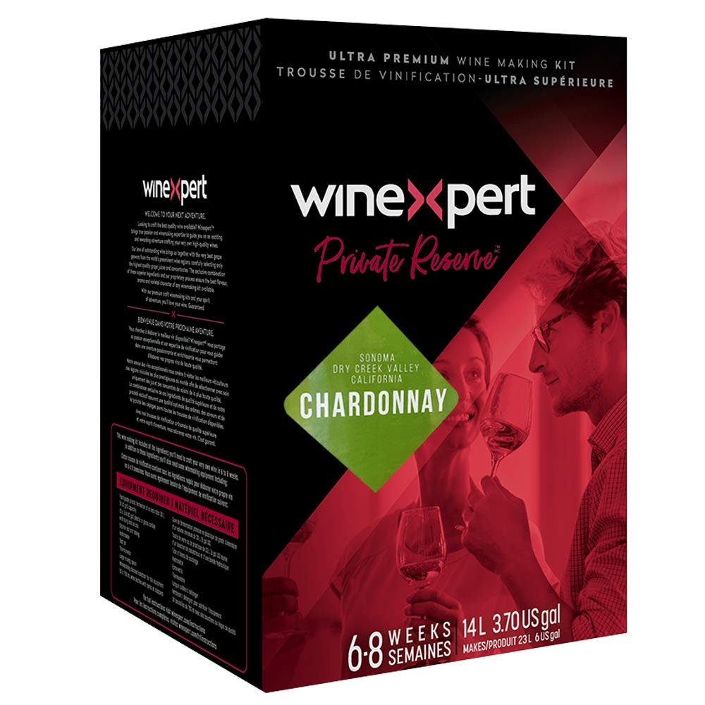 Private Reserve California Dry Creek Chardonnay Wine Ingredient Kit