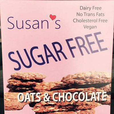 Susan's Sugar Free Vegan Cookies - Chocolate