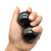 Z QINGZHENG Manual Massage Balls, 1.57Inch Solid Steel Baoding Boiled Black Fitness Massage Handball for Health and Exercise, 2pcs view 4