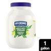 Hellmann's Heavy Duty Vegan Mayonnaise Jar, Creamy Plant Based Mayo, Condiment for Salads and Sandwiches, Egg Free, 1 gallon, 128 oz, Pack of 1 view 3