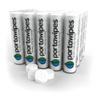 Portawipes Compressed Toilet Paper Tablet Coin Tissues | 200 Pack with 20 Carrying Cases | Toilet Paper Tablets | Compressed Towels | Expandable Wipes | Soft & Odor Free view 1