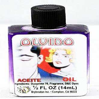 3 PIECES BRYBRADAN FORGET SPIRITUAL OIL OLVIDO ACEITE ESPIRITUAL -1/2 FL OZ 14.7ML