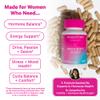 Pink Stork Maca Root Capsules for Women  Organic Maca with BioPerine for Hormonal Balance, Energy + Wellness  Supports Perimenopause, Menstrual Health, and Vitality view 3