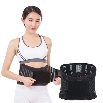 ZFF Summer Lumbar Brace Belt Ultra-Thin Lower Back Brace Support for Back Pain Herniated Disc Sciatica Scoliosis (Color : Man, Size : L)