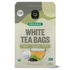 FGO Organic White Tea, 100 Count, Eco-Conscious Tea Bags, Resealable Bag, Packaging May Vary(Pack of 1) view 1