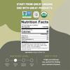 FGO Organic White Tea, 100 Count, Eco-Conscious Tea Bags, Resealable Bag, Packaging May Vary(Pack of 1) view 2