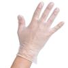 100 Pcs Noble Products Disposable Vinyl Gloves Powder Free Clear Gloves for Cleaning Cooking Beauty Dishwashing Transparent (Large) view 2