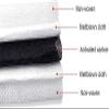 3 PM 2.5 Activated Carbon Filter Insert, 5 Layers Protective, Silver, 17.5cm x 9.5cm, 10 PCS view 3