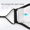 3 PM 2.5 Activated Carbon Filter Insert, 5 Layers Protective, Silver, 17.5cm x 9.5cm, 10 PCS view 4