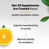 Codeage Liposomal Vitamin C 1500mg with Zinc, Elderberry, Citrus Bioflavonoids Grapefruit, Lemon, Orange Powder, Quercetin & Rose HIPS Fruit  Vegan Supplement - Non-GMO, Vegan Pills, 180 Capsules view 4