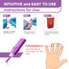 ONE-CARE Plus Safety Lancets, Contact-Activated, 30G x 1.5mm, 100/bx, Single Use Fingerstick Lancets, Easy & Gentle Use, Box of 100 view 3