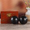 1.78'' Chinese Marble Black Baoding Balls with Box Hand Rehabilitation Balls Stress Relief Healthy Exercise Gift TQZDBS037 view 4