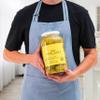 Case of 4, 1 Gallon Smooth Cut 1/8" Dill Pickle Slices Perfect for home, restaurant, kitchen, cheaseburger,hamburger. view 4