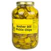 1 Gallon Kosher Dill Crinkle Cut Pickle Chips Perfect for home, restaurant, kitchen, cheaseburger,hamburger. view 1