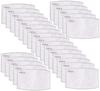50 PCS Anti Dust PM 2.5 Activated Carbon Filter 5 Layers Replaceable Anti Haze Filters view 1