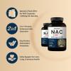 2 Pack NAC Supplement (N-Acetyl Cysteine) with Quercetin, 1,200mg Per Serving, 480 Capsules | Double Strength Antioxidant Support for Immune, Liver, & Lung Health  Non-GMO view 3