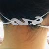 200pcs S Shaped Hooks Masks Holder Mask Buckle Mask Extension Hook Earring Holders Adjustable Stand M Ask Strap M As k Ear Protective Mask Hook Anti-Slip Hook for Mask Lengthen view 3