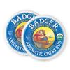 Badger Aromatic Chest Rub, 100% Organic Vaporub w/Eucalyptus & Lavender Essential Oils to Clear & Soothe, All-Natural Chest Congestion Relief for Adults & Kids, 2 oz Tin, 2-Pack view 1