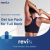REVIX XXL Full Back Ice Pack Wrap, Reusable Gel Cold Compress for Upper and Lower Back, Long-Lasting Flexible Ice Pack for Muscle Fatigue, Soreness, and Post-Workout Recovery view 2