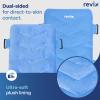 REVIX XXL Full Back Ice Pack Wrap, Reusable Gel Cold Compress for Upper and Lower Back, Long-Lasting Flexible Ice Pack for Muscle Fatigue, Soreness, and Post-Workout Recovery view 4