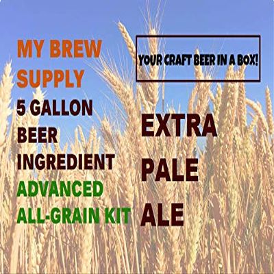 Extra Pale Ale Advanced Homebrew ALL GRAIN 5 Gallon Beer Ingredient Recipe Kit by My Brew Supply