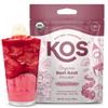 KOS Organic Beet Root Powder, USDA Certified - Superfood Plant Based Beetroot Ingredient for Stamina Increasing, Circulation - Non-GMO, Soy & Gluten-Free, 50 Servings Bag view 1