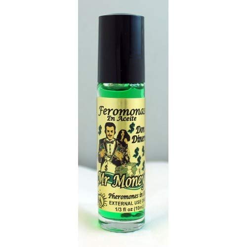 12 PIECES MR MONEY DON DINERO PHEROMONE OIL ROLL-ON BOTTLE 1/3 OZ 10ML (