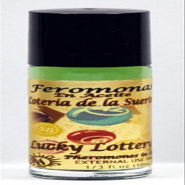 12 PIECES LUCKY LOTTERY/LOTERIA DE SUERTE PHEROMONE OIL ROLL-ON BOTTLE 1/3 OZ 10ML