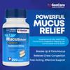 GenCare Mucus Relief Expectorant Guaifenesin 400 mg 200 Tablets Value Pack - Fast Acting Thinning of Mucus for Colds, Chest Congestion, Flu, Coughing and Allergies view 2