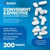 GenCare Mucus Relief Expectorant Guaifenesin 400 mg 200 Tablets Value Pack - Fast Acting Thinning of Mucus for Colds, Chest Congestion, Flu, Coughing and Allergies view 4