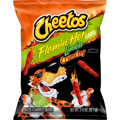 Cheetos Flamin' Hot Limon, 3.25 Oz