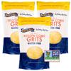 Dixie Lily Yellow Corn Grits - Enriched With Iron, Niacin, Thiamine, Riboflavin - Classic Southern Taste - Certified Non-GMO - 20oz, 3-Pack view 1
