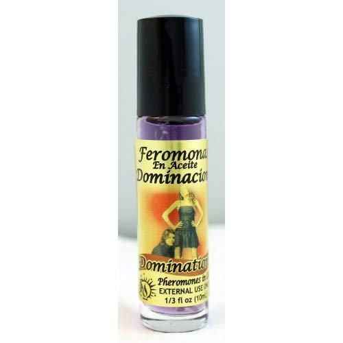 12 PIECES DOMINATION/DOMINACION PHEROMONE OIL ROLL-ON BOTTLE 1/3 OZ 10ML