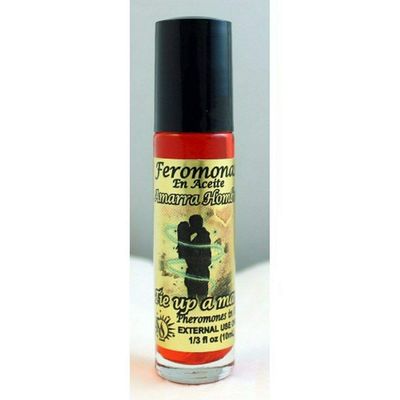 12 PIECES TIE UP A MAN/AMARRA HOMBRE PHEROMONE OIL ROLL-ON BOTTLE 1/3 OZ 10ML