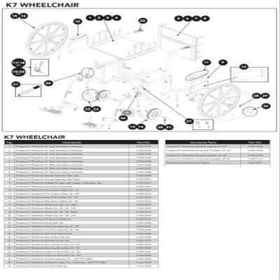 #11 - Padded Armrests, Desk Length, w/Hardware, Pair for Probasics K7 Wheelchair (Models WC72218DE,WC72218DS,WC72418DE,WC72418DS,WC72620DE,WC72620DS,WC72820DE,WC72820DS)