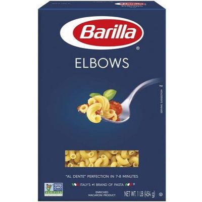 Barilla 8 Count Elbows Pasta, (Pack of 8)
