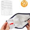 50 Pack Premium PM 2.5 Activated Carbon Filter Insert, 5 Layers Protective Face Masks Filter Replaceable Anti Haze Filter for Mask view 3