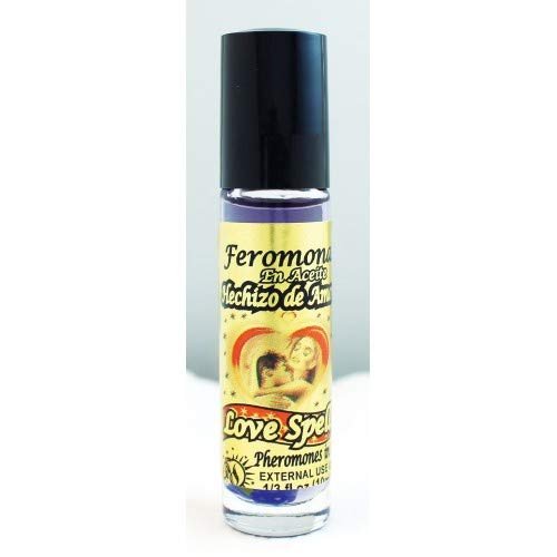 12 PIECES LOVE SPELL/HECHIZO DE AMOR PHEROMONE OIL ROLL-ON BOTTLE 1/3 OZ 10ML