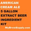 American Cream Ale 5 gallon Extract Beer Kit By My Brew Supply view 1