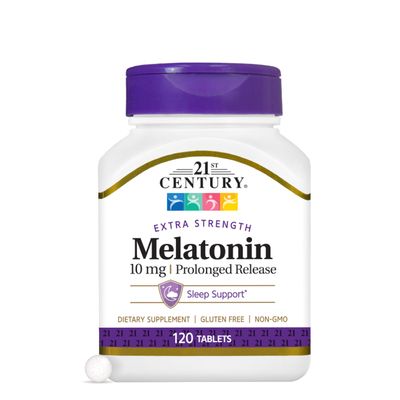 21st Century Melatonin 10 Mg Prolonged Release, 120 Count