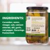 Pickerfresh Kosher Dill Wholes | Large Whole Pickles | Simple Ingredients | Non-GMO, No Artificial Color & No Preservatives | 24 oz (6 Pack) view 4