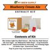 My Brew Supply Blueberry Cream Ale Extract Kit | Golden Light & Pale Dry Malt Extract | Corn Sugar | Natural Blueberry Flavoring | Willamette Pellet Hops | American Ale Yeast | 5G Yield view 3