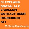 Cleveland Brown Ale Homebrew 5 Gallon Beer Extract Ingredient Kit by My Brew Supply view 1