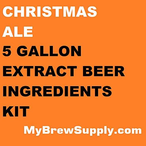 Christmas Ale Homebrew 5 Gallon Beer Extract Ingredient Kit by My Brew Supply