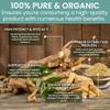 Holistic Bin Tongkat Ali Extract Powder  Premium Longjack Harvested from Sumatran Forests  Herbal  No Fillers or Preservatives  50 Grams view 4
